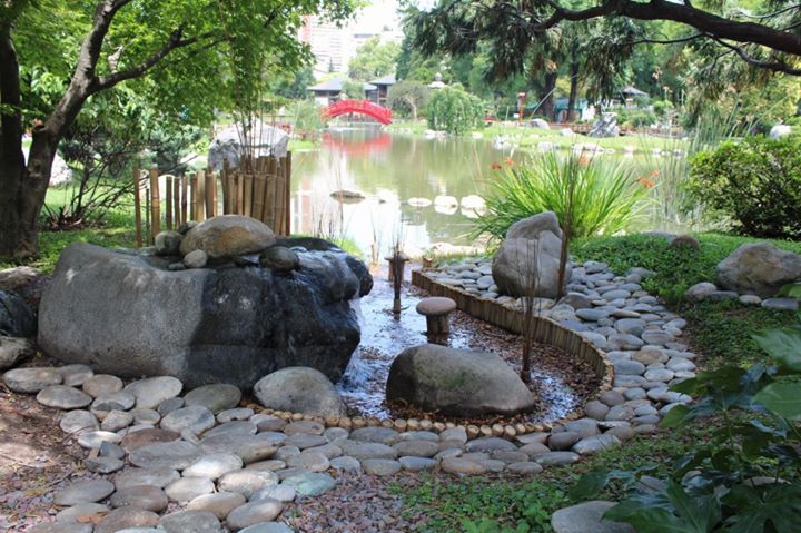 The tranquil Japanese Gardens The tranquil Japanese Gardens