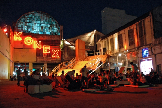 Konex, a great outdoors music venue Live music in Buenos Aires