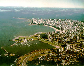 Montevideo from above