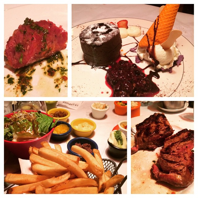 In one of the best restaurants in BuenosAires: LaCabrera -…