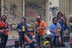 Il y a tout types de musique et partout a Buenos Aires, pas seulement du Tango...